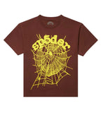Sp5der Worldwide OG Web Tee Brown