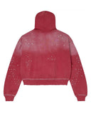 Vale Forever Classico Zip Up Hoodie Ruby Red
