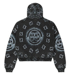 Vale Forever Flag Zip Up Hoodie Black