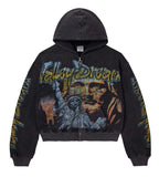 Vale Forever God's Liberty Zip Up Hoodie Black