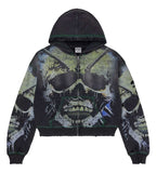 Vale Forever Grave Digger Zip Up Hoodie Black