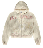 Vale Forever Guardian Zip Up Hoodie Cream