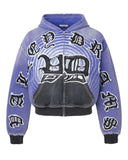 Vale Forever Hypnotiq Zip Up Hoodie Blue