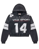 Vale Forever Jerzee Zip Up Hoodie Black