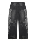 Vale Forever Mono Tsunami Denim Pants Black