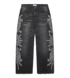 Vale Forever Mono Tsunami Denim Pants Black