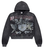 Vale Forever Vendetta Zip Up Hoodie Black