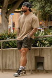 1118 - Tree Camo Cotton Shorts - July 7th