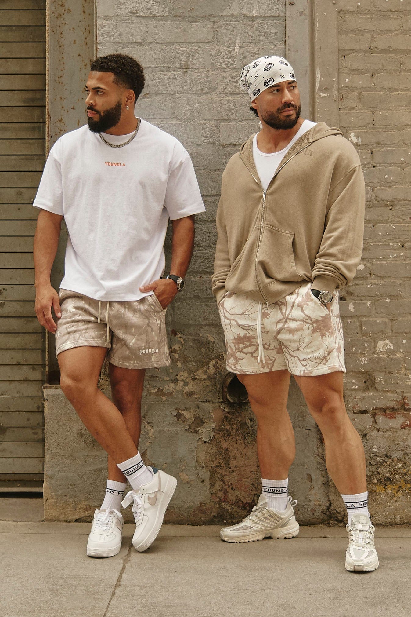 1118 - Tree Camo Cotton Shorts - July 7th