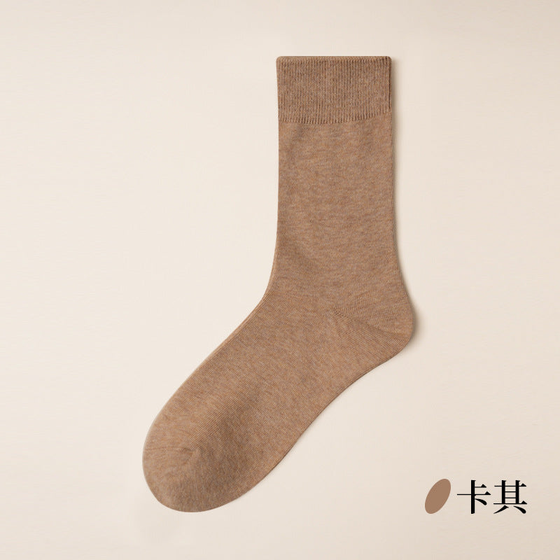 男士防臭襪子秋冬款長筒襪子精梳棉男襪