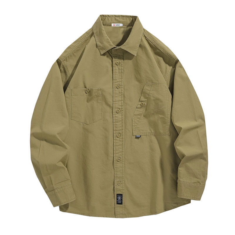 #TC-Z771# Japanese retro casual work shirt