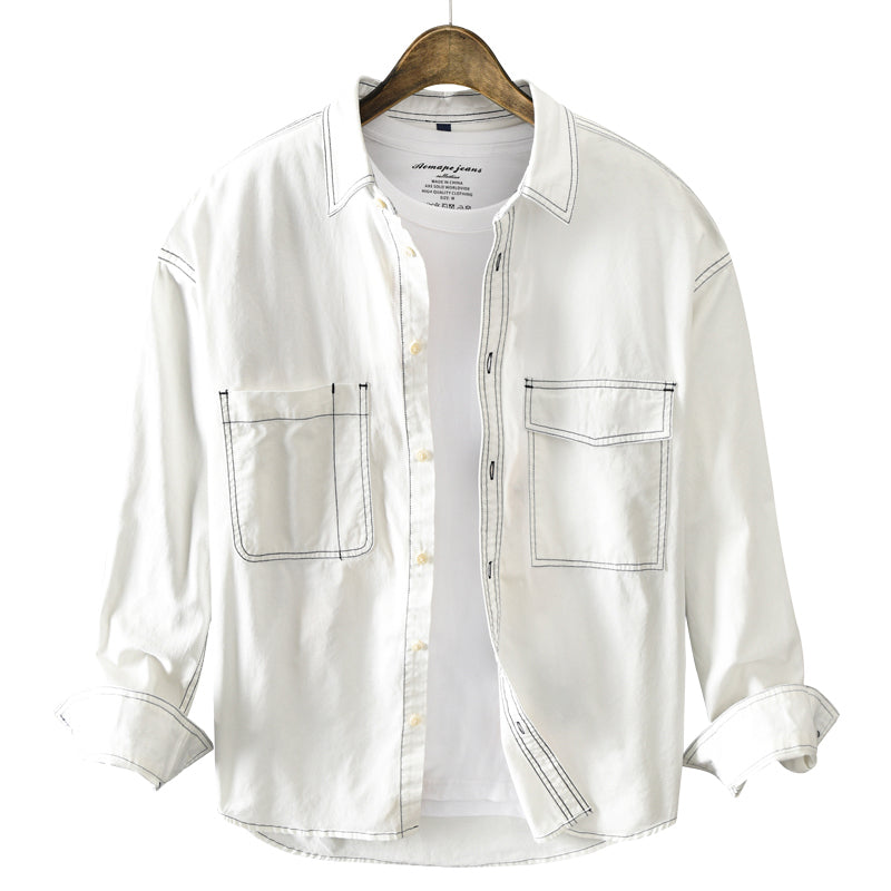 #DMQ-Z123# Trendy Long Sleeve Shirt