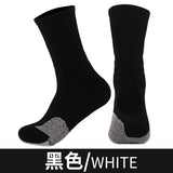 專業籃球襪防滑加厚緩震毛巾底中筒跑步襪透氣網眼男士運動襪