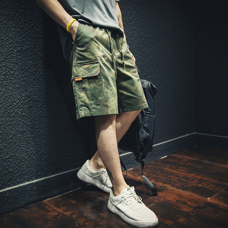 #FJ-3257# Trendy Denim Shorts