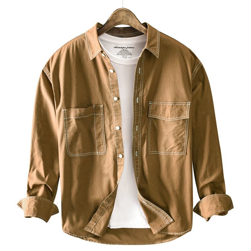 #DMQ-Z123# Trendy Long Sleeve Shirt
