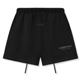 Fear Of God Essentials Classic Fleece Black Shorts (FW25)