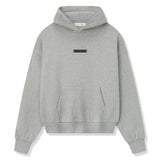 Fear Of God Essentials Classic Fleece Concrete Heather Hoodie (FW25)