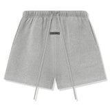 Fear Of God Essentials Classic Fleece Concrete Heather Shorts (FW25)