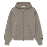 Fear Of God Essentials Classic Hood Homestead Heather Zip-Up Hoodie (SS25)