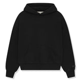 Fear Of God Essentials Classic Jet Black Hoodie (SS25)