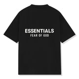 Fear Of God Essentials Classic Jet Black T-Shirt (SS25)