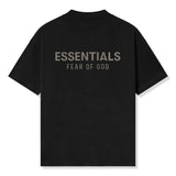 Fear Of God Essentials Classic Jet Black T-Shirt (FW25)