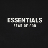 Fear Of God Essentials Jersey Crewneck Black T Shirt