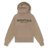 Fear Of God Essentials Kids Taupe Hoodie